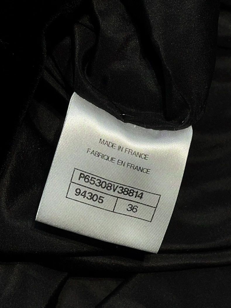 Chanel Chanel 20K Equestrian Series Black Gold Velvet Velvet Roun Size XS / US 0-2 / IT 36-38 - 5 Thumbnail