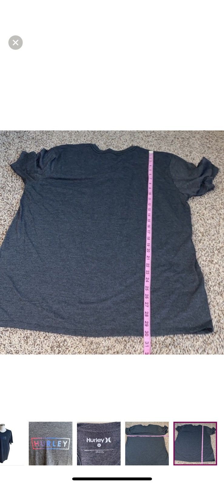 Hurley Hurley XL logo crewneck tee Size US XL / EU 56 / 4 - 3 Thumbnail