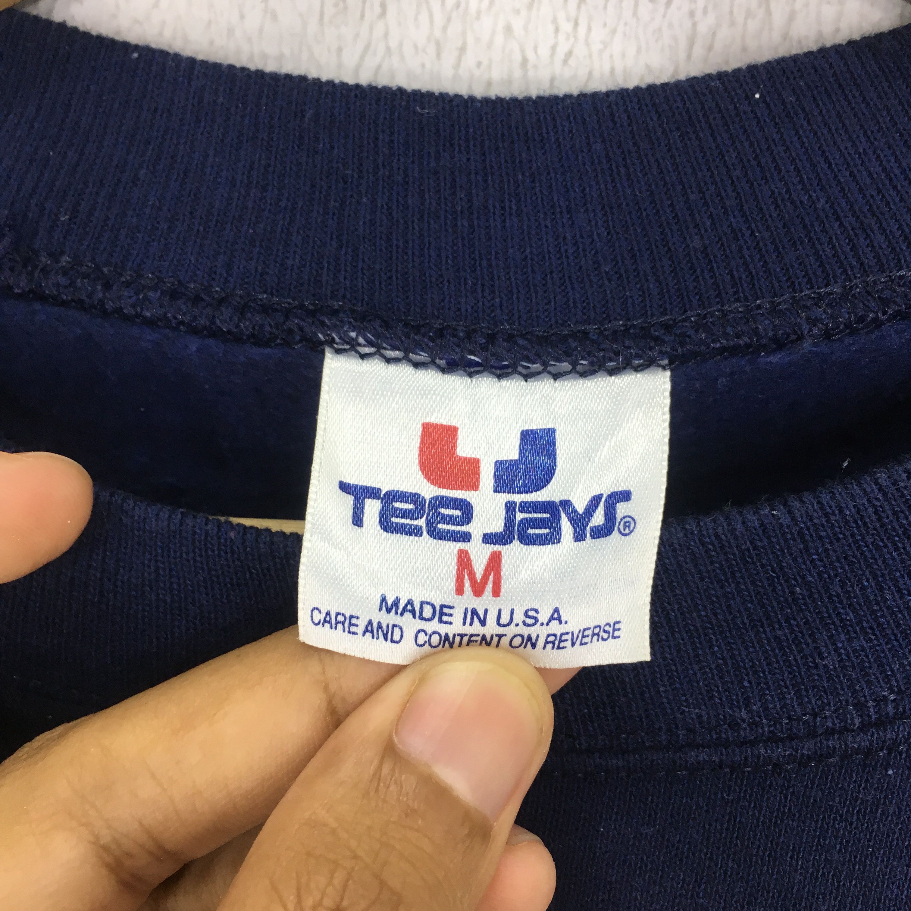 Auburn Sportswear Vintage 90s Auburn Tigers Blue Sweatshirt - 266 Size US M / EU 48-50 / 2 - 11 Thumbnail