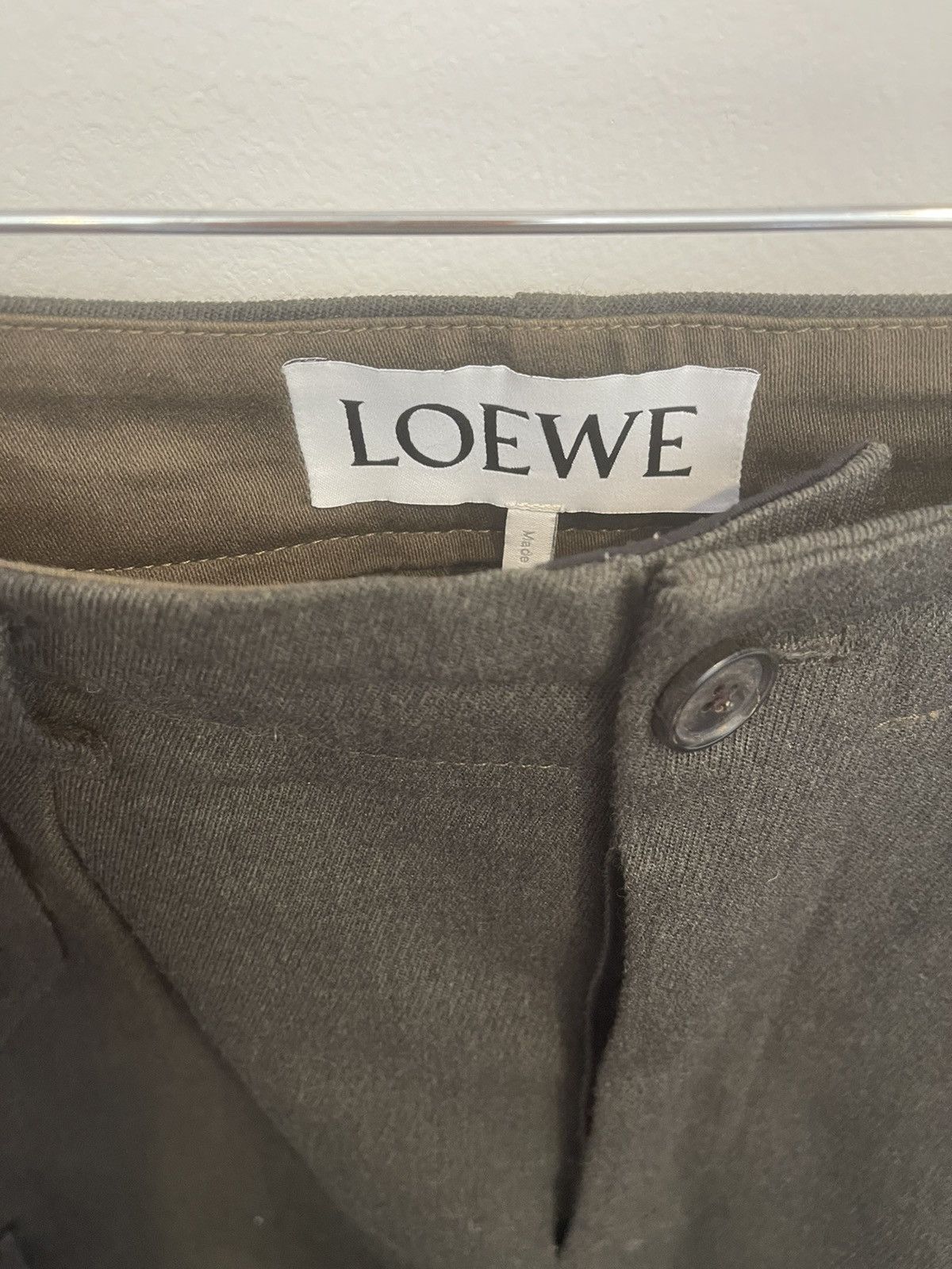 Loewe loewe classic cargo pants heavy wool Size US 38 / EU 54 - 4 Thumbnail