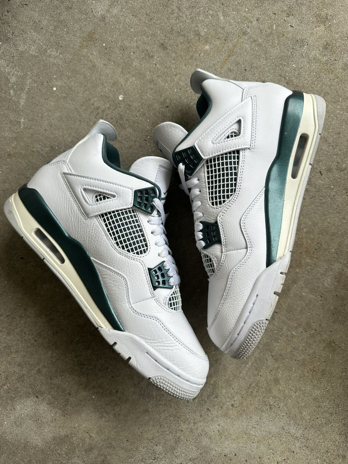 Jordan Brand Nike Air Jordan 4 Retro Oxidized Green size 9.5 Size US 9.5 / EU 42-43 - 2 Thumbnail