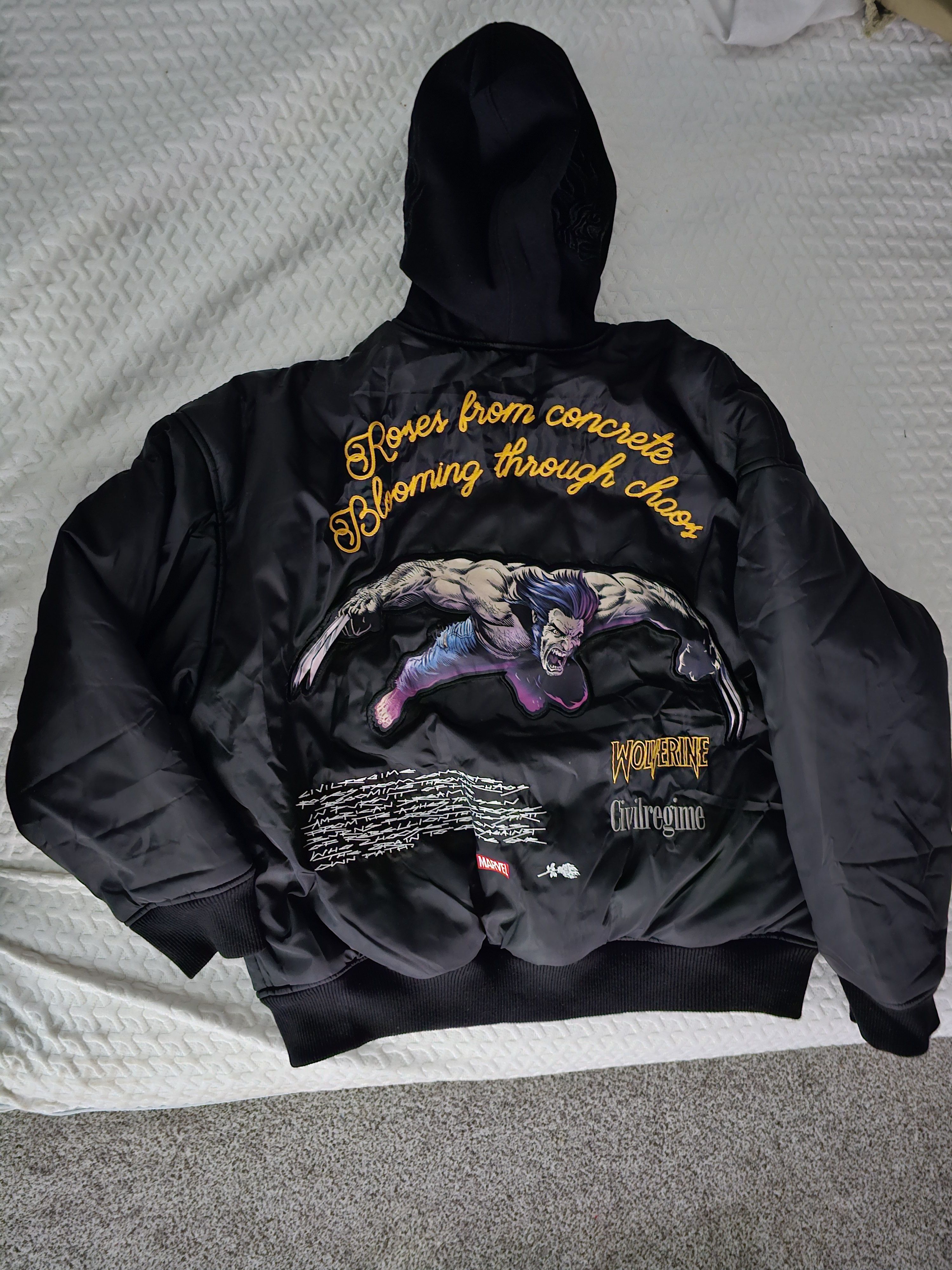 Civil Regime Civil Regime Logans Revenge Tour Hooded Bomber Size US XL / EU 56 / 4 - 11 Thumbnail