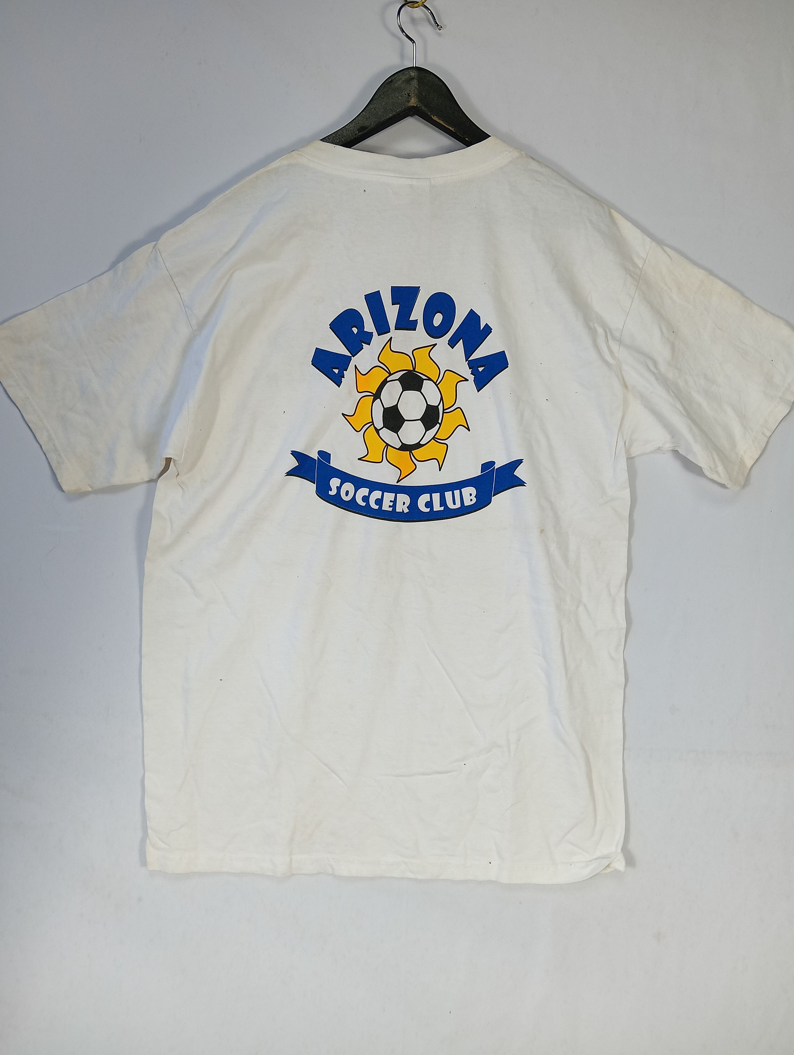 Vintage vintage arizona football club distressed big logo Size US L / EU 52-54 / 3 - 8 Thumbnail
