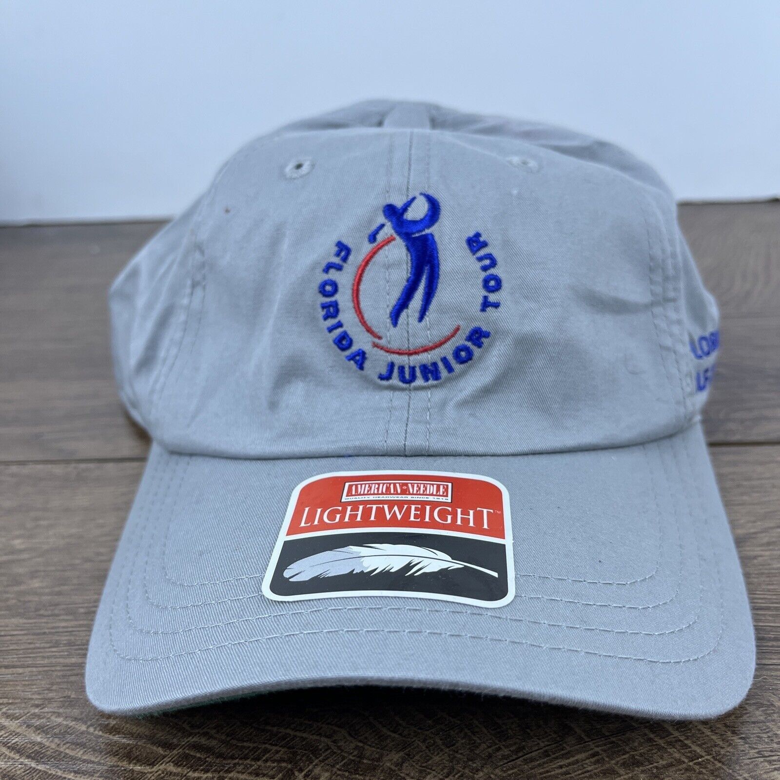 American Needle Florida State Golf Association Hat Gray Hat Adjustable Gray Size ONE SIZE - 3 Thumbnail