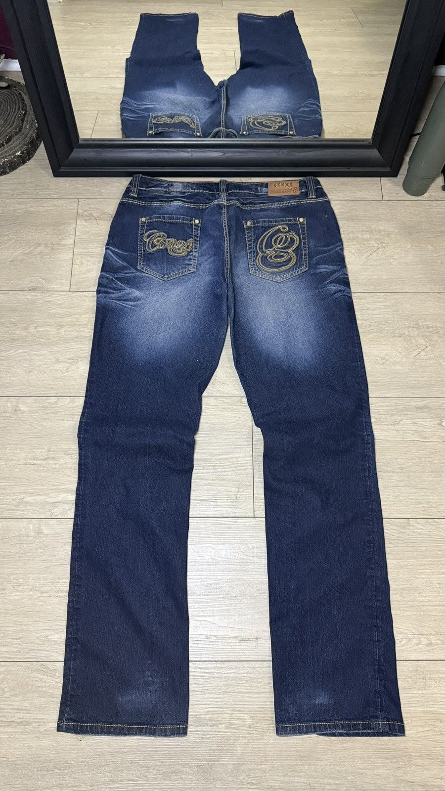 Coogi Y2K 2000s Women’s Coogi Flared Embroidered Denim Jeans Size 36" / US 14 / IT 50 - 1 Thumbnail