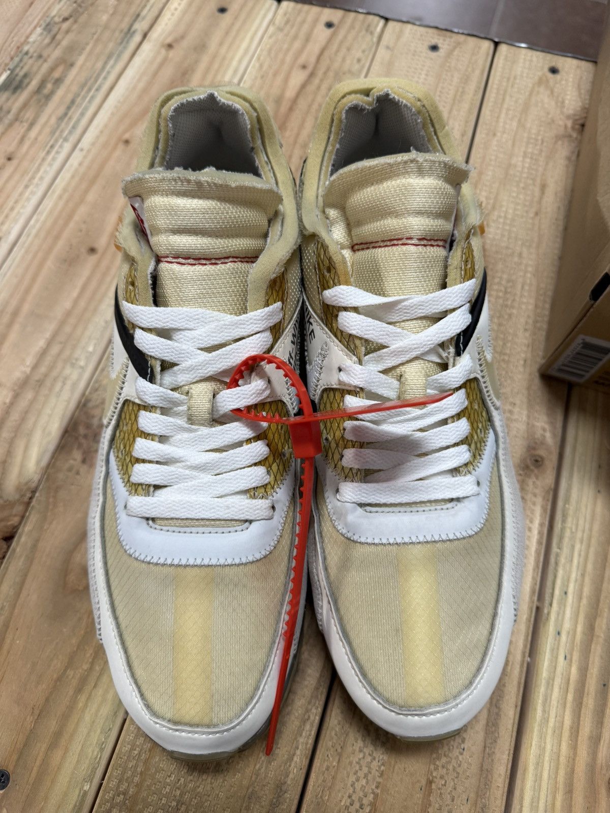 Nike × Off-White Nike off white air max 90 The Ten pre owned og all Size US 10 / EU 43 - 3 Thumbnail