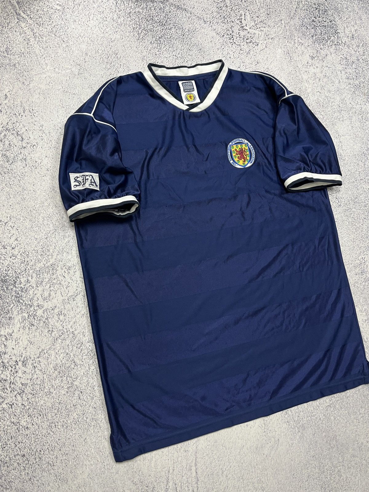 Other Score Draw Scotland 1996/98 Retro Home Shirt Soccer Jersey Size US XXL / EU 58 / 5 - 3 Thumbnail