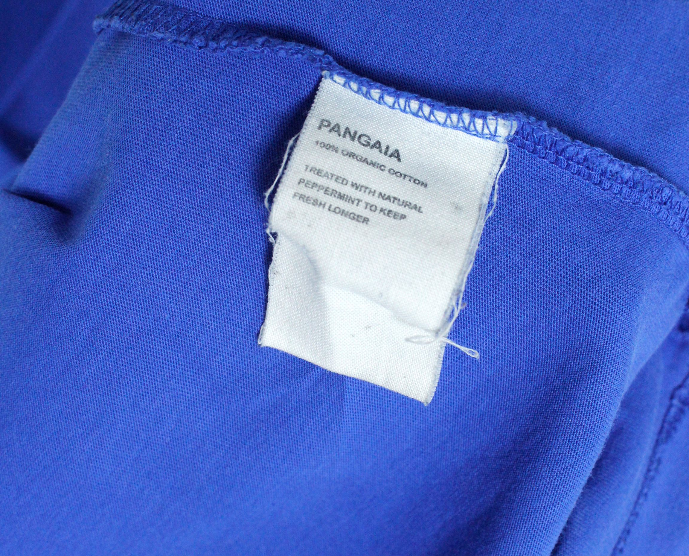 About:Blank × Pangaia Pangaia Blue Blank Logo Tee T-shirt Size US S / EU 44-46 / 1 - 5 Thumbnail