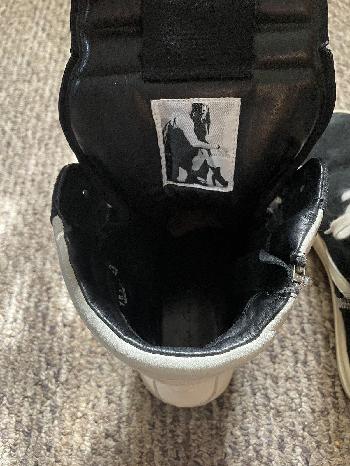 Rick Owens Rick Owen’s Suede Geobaskets Size US 9 / EU 42 - 7 Thumbnail