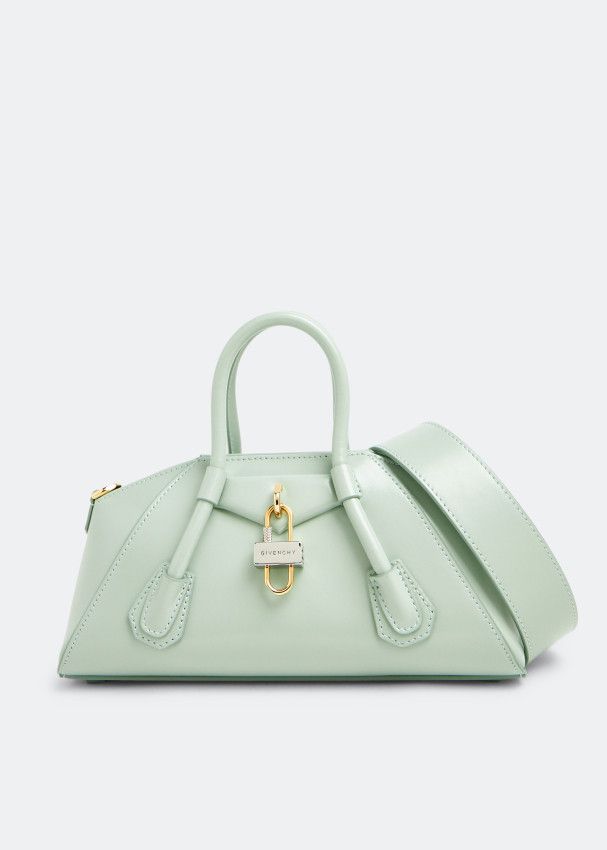 Givenchy o1srvl11e0924 Size: OS / Mini Antigona Stretch Bag Green Size ONE SIZE - 1 Thumbnail