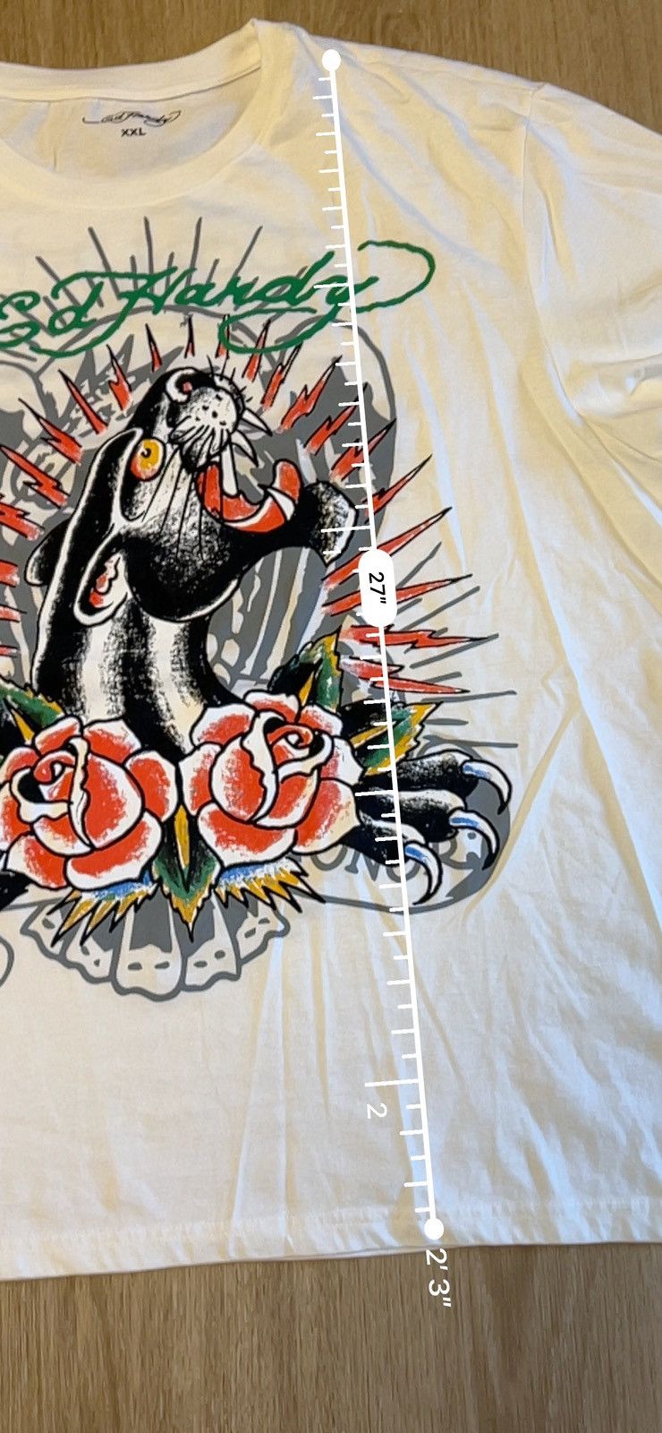 Christian Audigier × Ed Hardy Ed Hardy Panther graphic tee oversized Size US XXL / EU 58 / 5 - 5 Thumbnail
