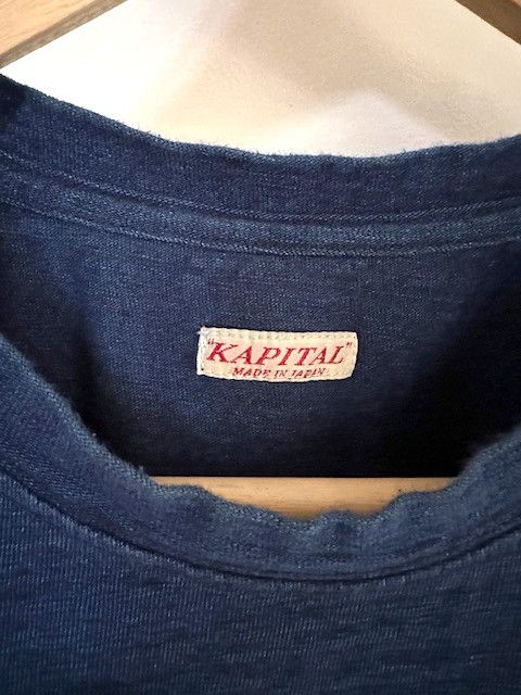 kapital キャピタル sushi psycho tシャツ インディゴ kapital