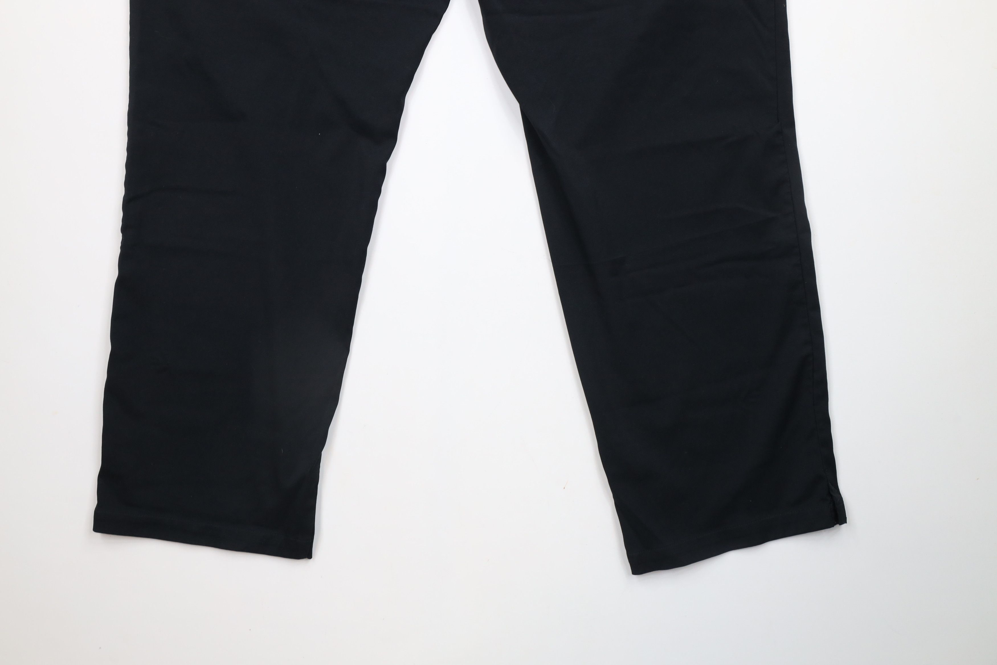 Nike × Vintage Nike Golf Wide Leg Stretch Tech Golfing Chino Pants Black Size US 42 / EU 58 - 10 Thumbnail