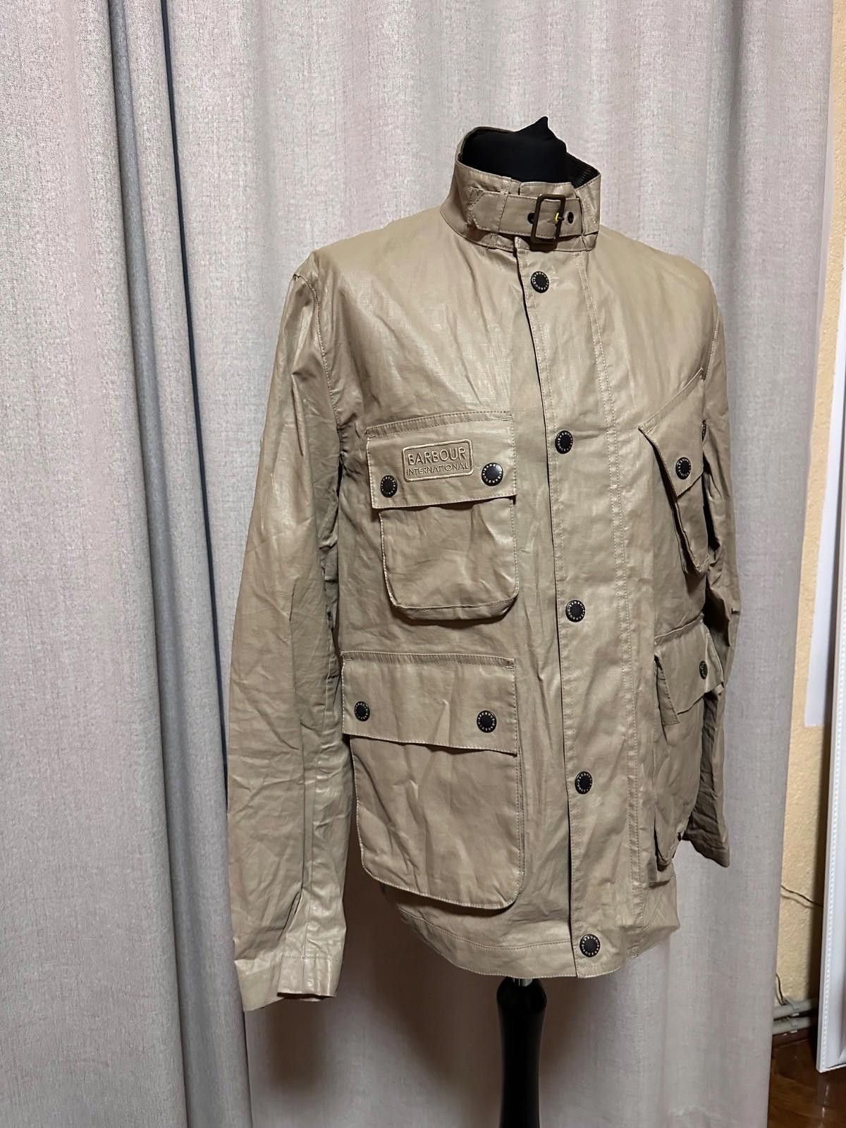 Barbour Barbour International Lockseam Classic Cotton Biege Jacket L Size US L / EU 52-54 / 3 - 3 Thumbnail