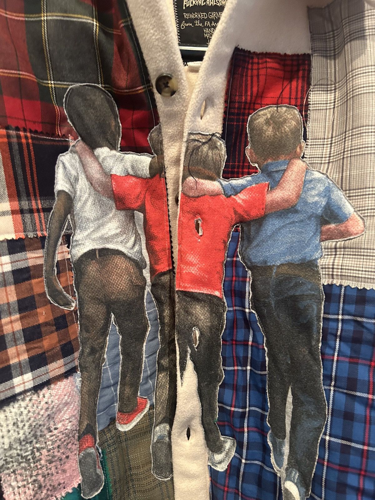 Fucking Awesome Handmade reworked shirt Size US M / EU 48-50 / 2 - 2 Thumbnail