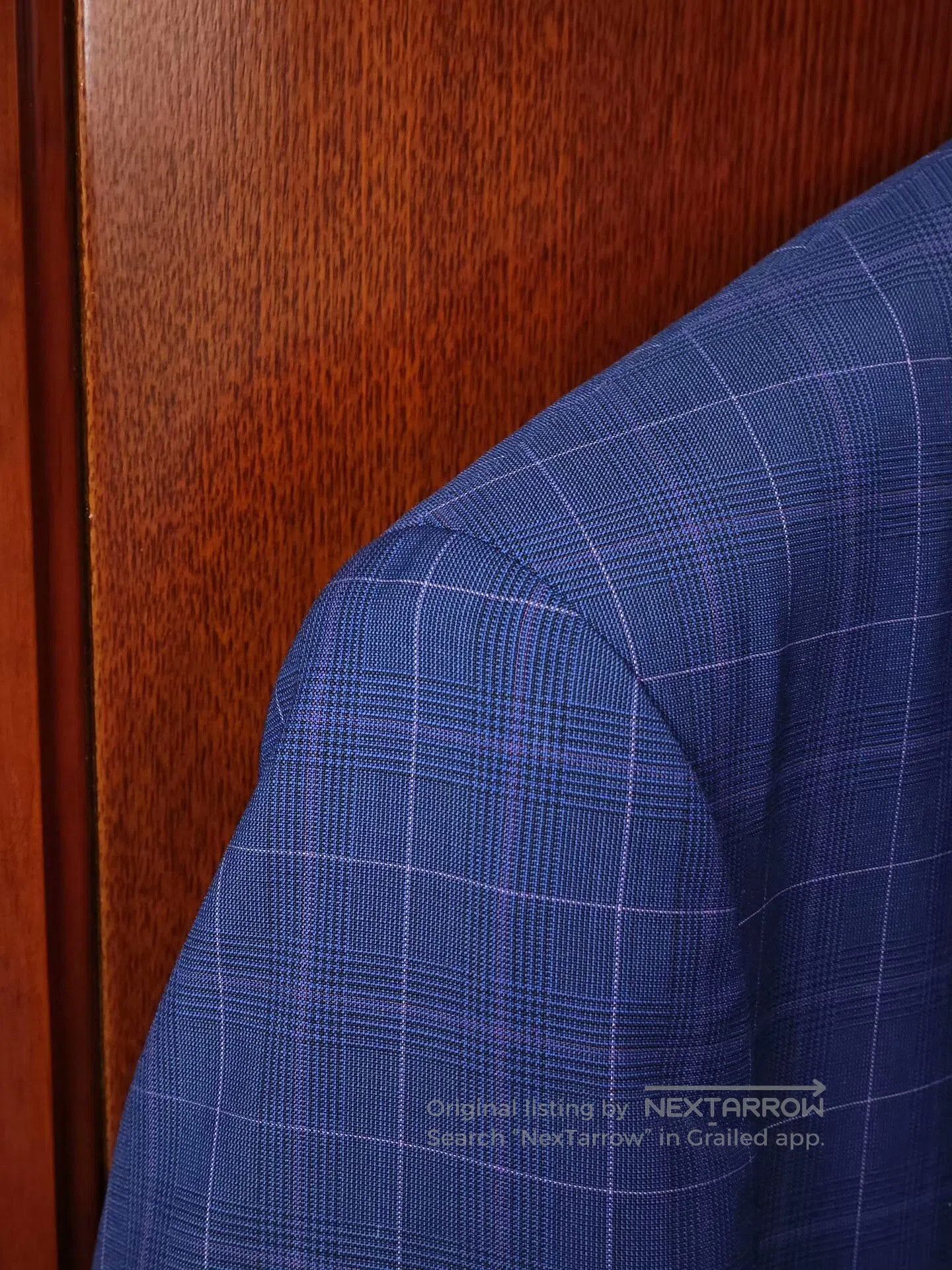 Japanese Brand Custom Italian Wool-Blend Suit Jacket. Size US M / EU 48-50 / 2 - 3 Thumbnail