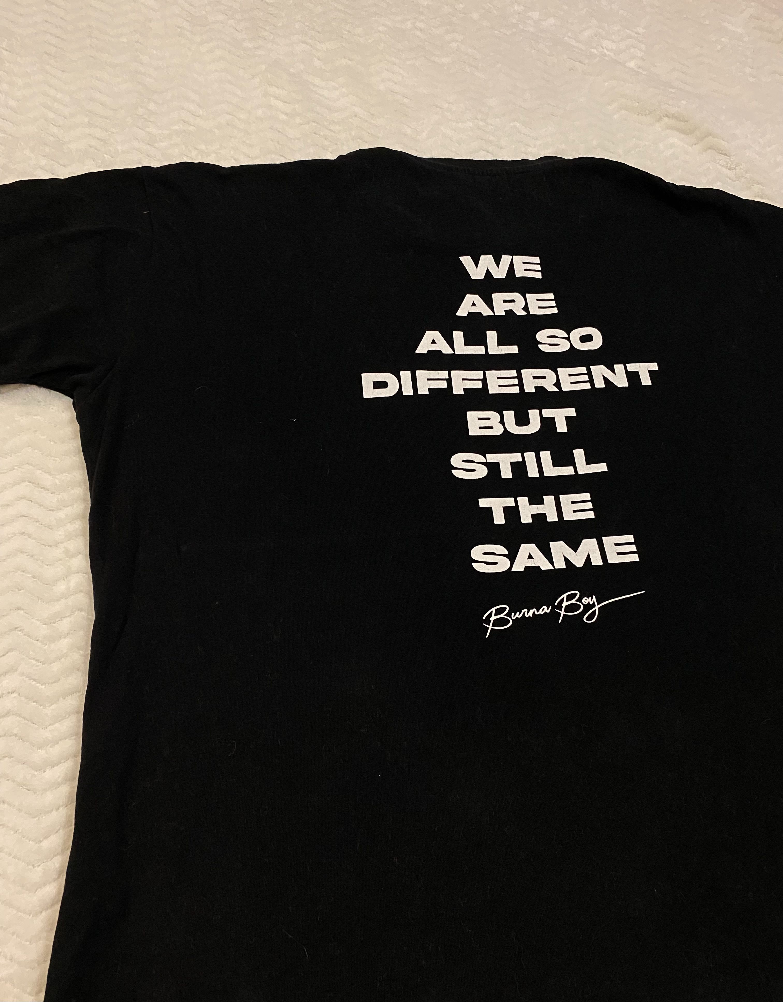 Boohoo × Rap Tees BURNA T-SHIRT Size US M / EU 48-50 / 2 - 6 Thumbnail