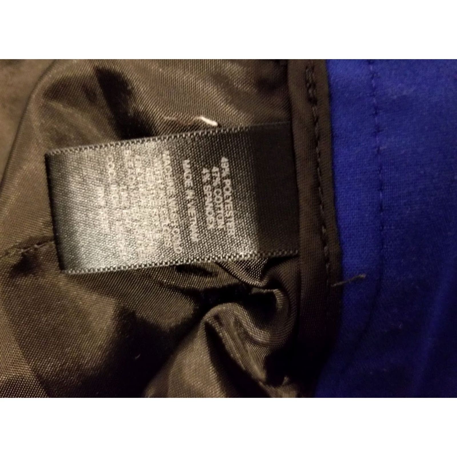 Express Womens Express Pants Chino Slacks Trousers Blue 8R Regular Size 8 Size 30" / US 8 / IT 44 - 7 Thumbnail