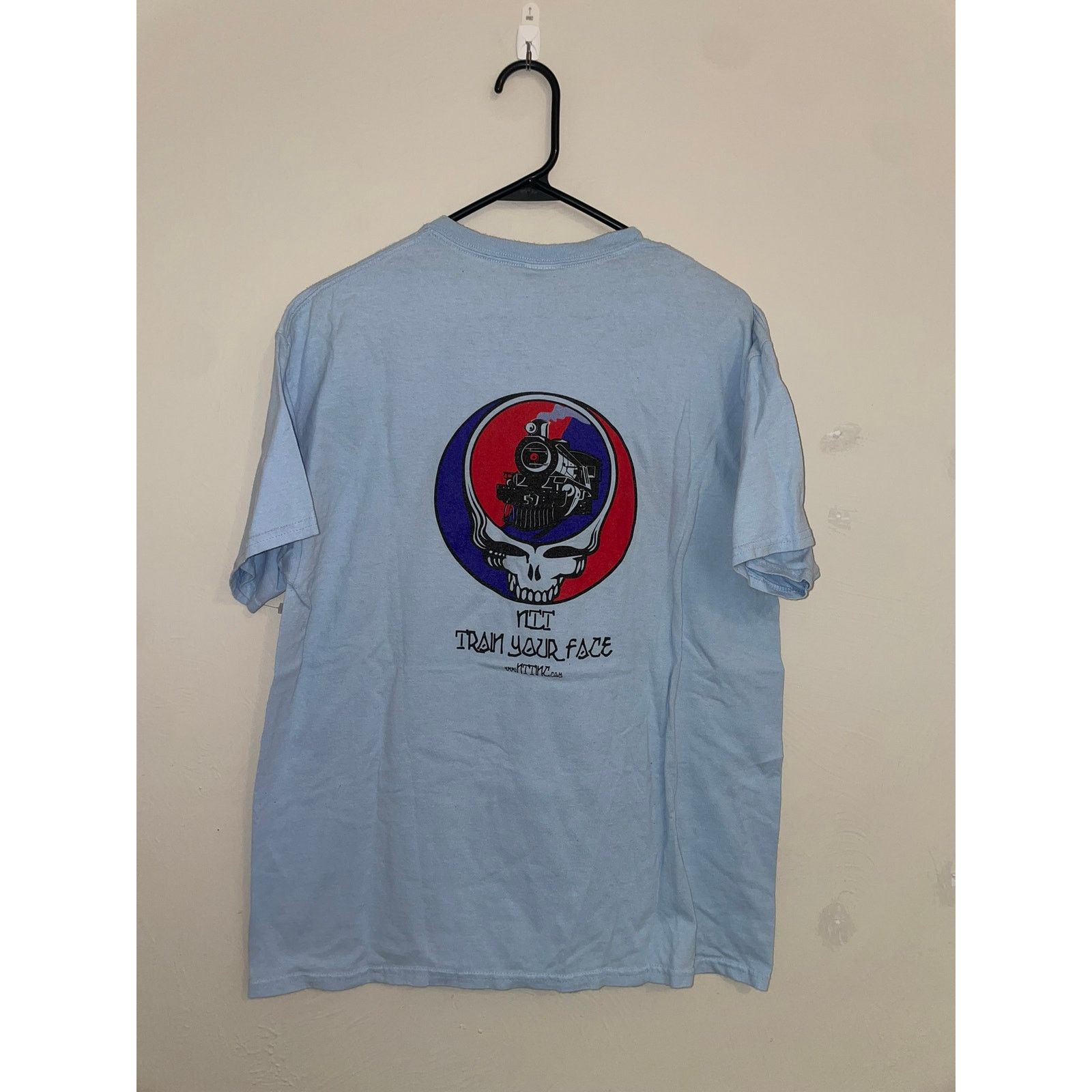 Gildan Vintage Grateful Dead Shirt NIT Train Your Face Training L Size US L / EU 52-54 / 3 - 1 Thumbnail
