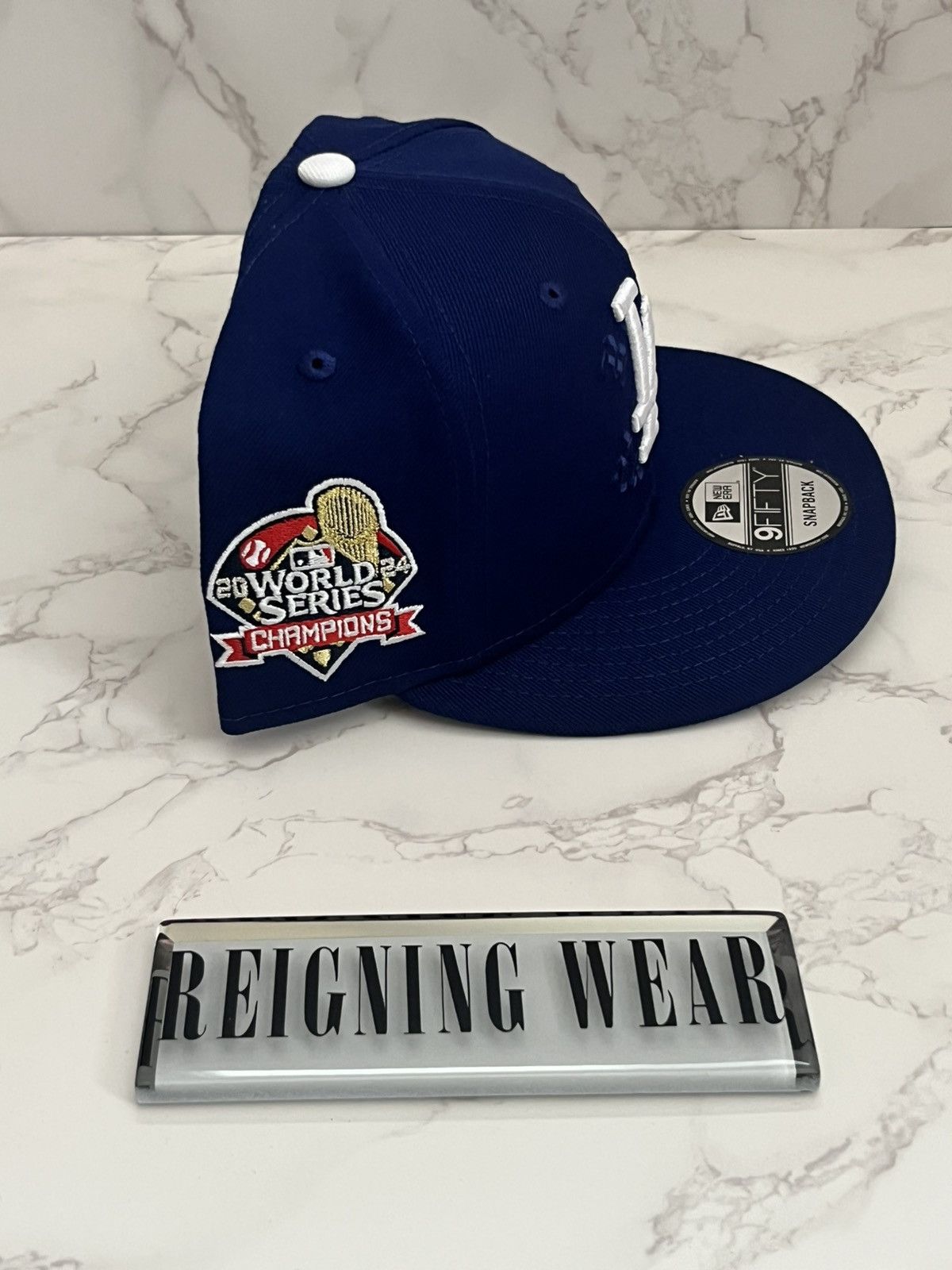 BORN X RAISED + DODGERS 2024 WORLD SERIES SNAPBACK Hat