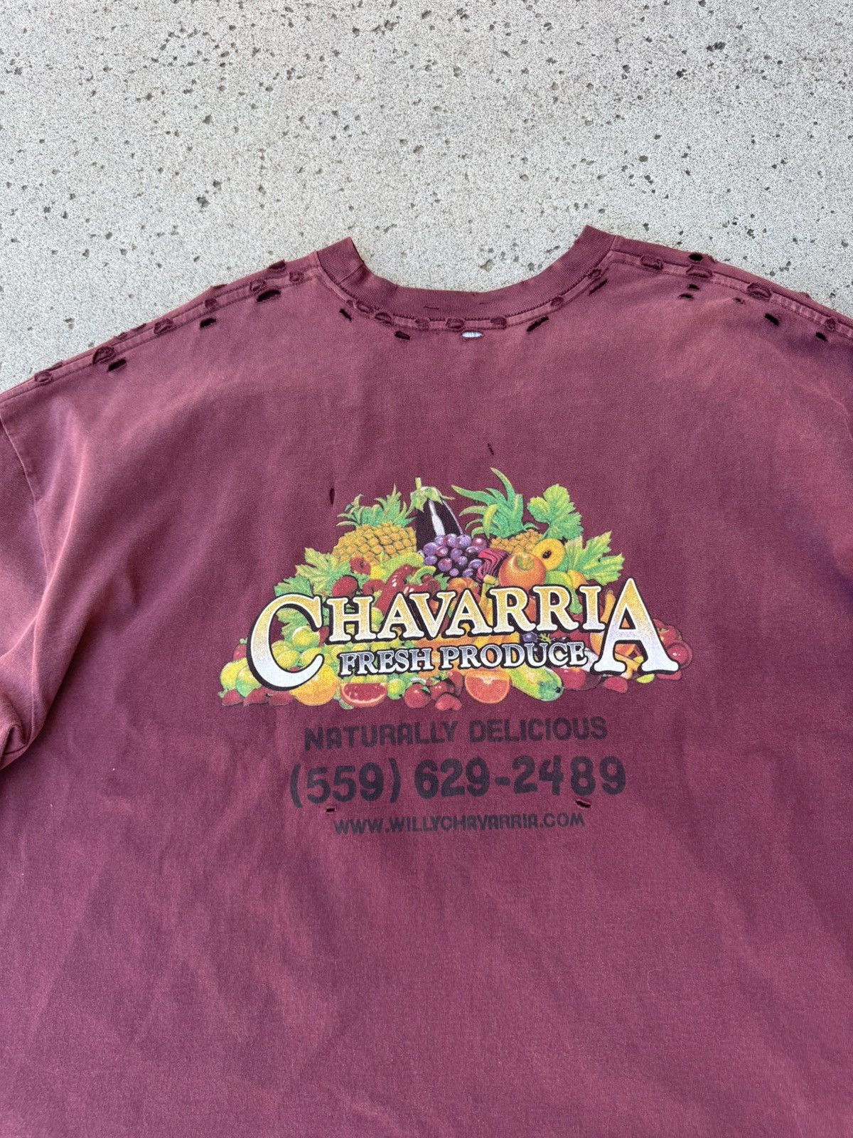 Willy Chavarria Willy Chavarria Fresh Produce Tee Size US S / EU 44-46 / 1 - 5 Thumbnail