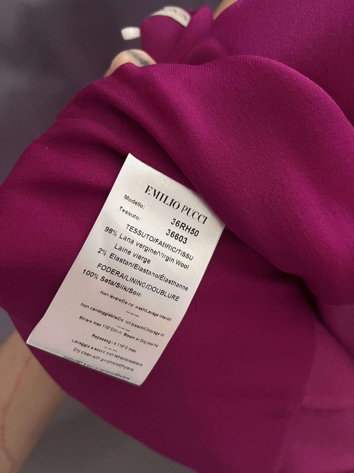 Emilio Pucci Emilio Pucci fuchsia dress xs fit S Size XS / US 0-2 / IT 36-38 - 4 Thumbnail
