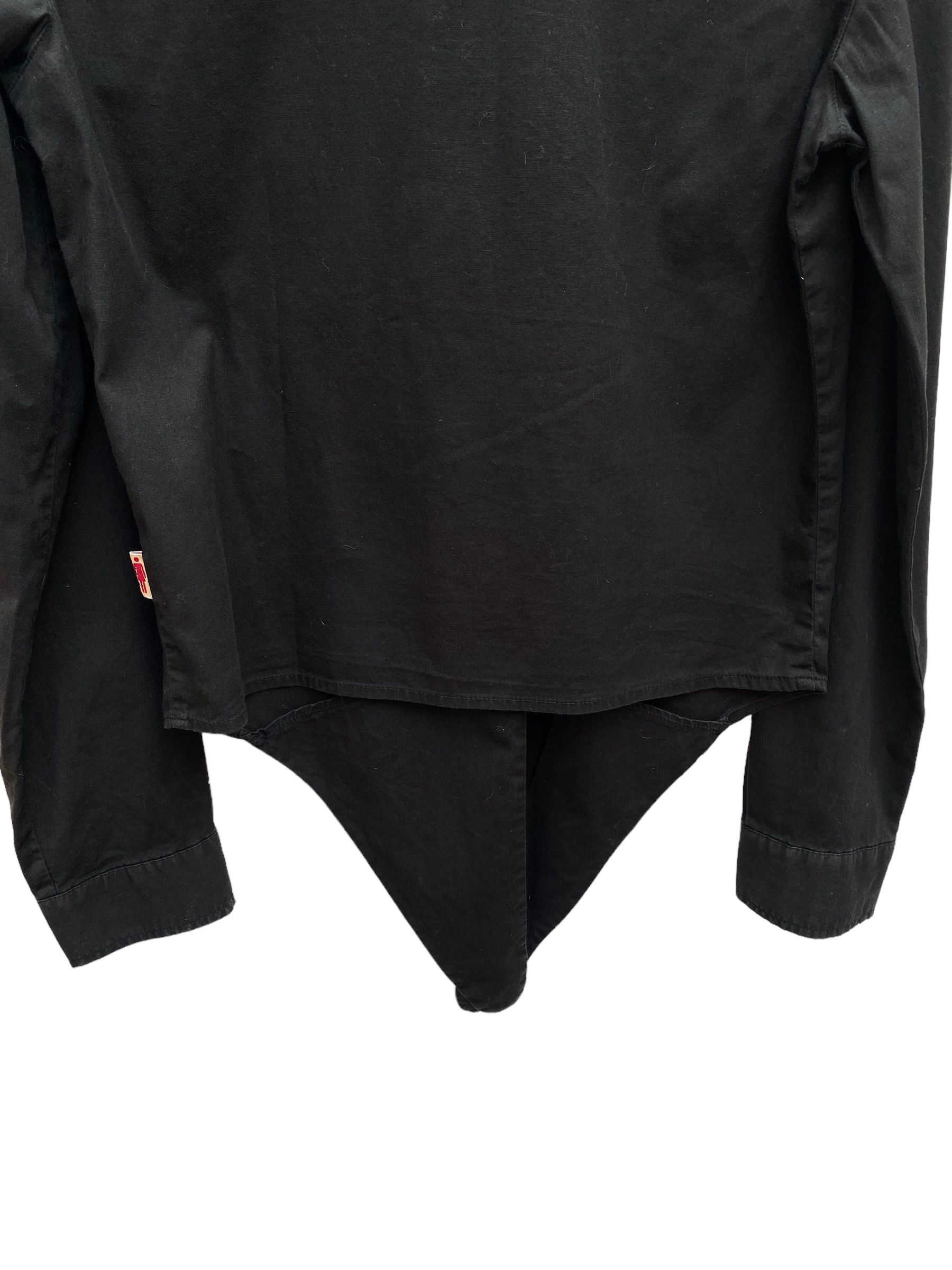 Jean Paul Gaultier Vintage JPG Black Shirt Size S / US 4 / IT 40 - 7 Thumbnail