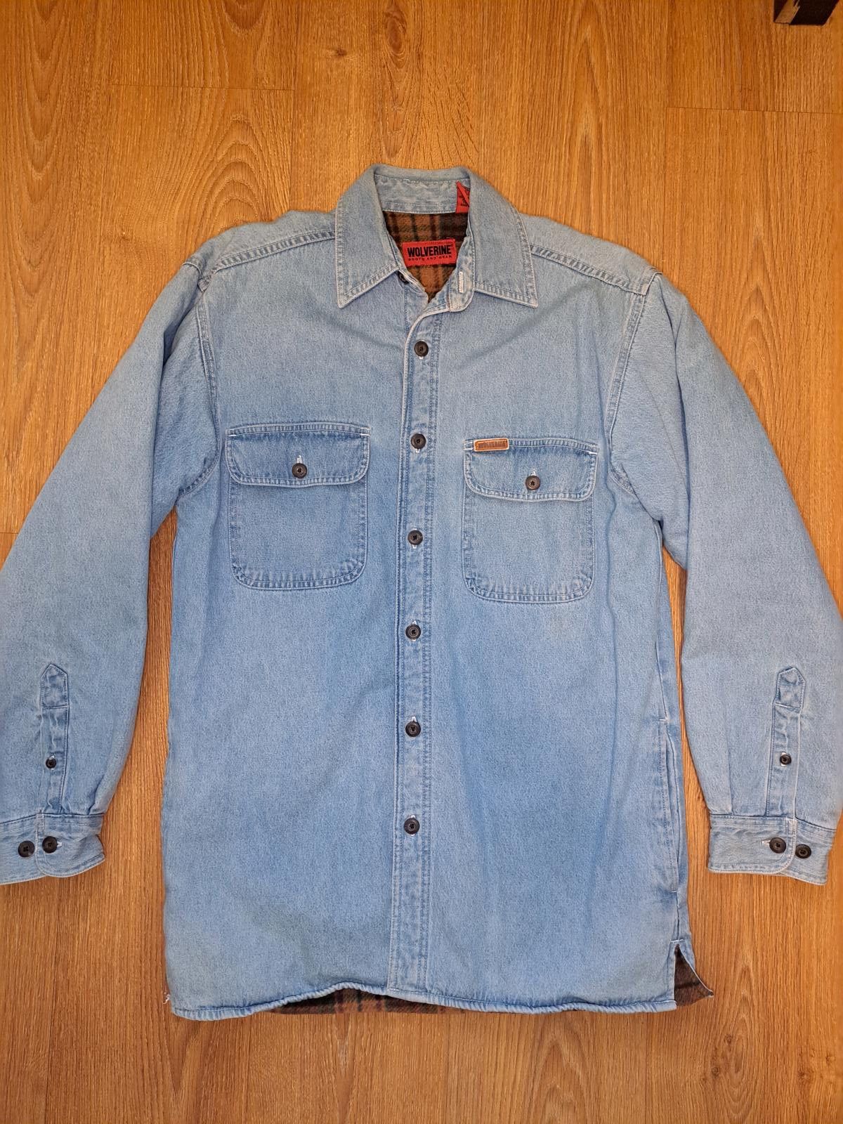 Wolverine Wolverine Denim Jacket Mens Small Blue Cotton Trucker Size US S / EU 44-46 / 1 - 1 Thumbnail