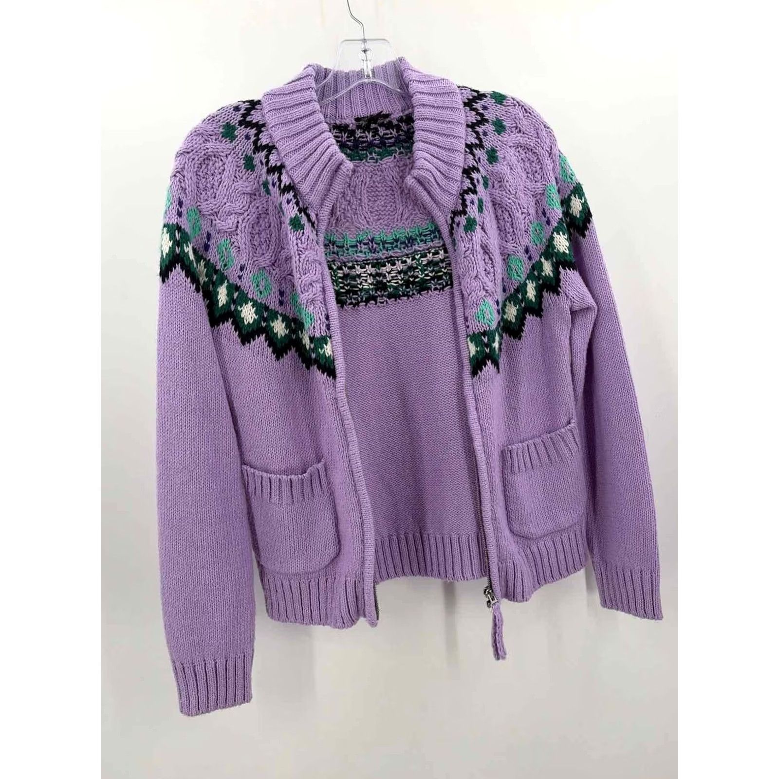 Talbots Talbots Purple Size XS Sweater - Pre-Owned, Regular XS, Purple Talbots Sweater Size XS / US 0-2 / IT 36-38 - 2 Thumbnail
