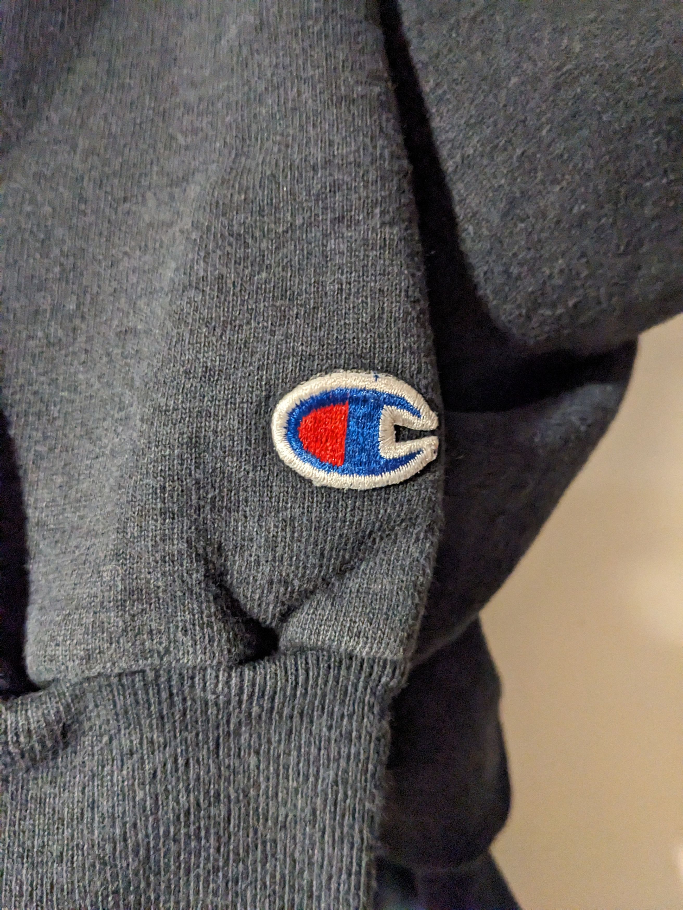 Champion × Vintage Vintage 90s Champion Spell Out Embroidery Logo Sweatshirt Size US L / EU 52-54 / 3 - 4 Thumbnail
