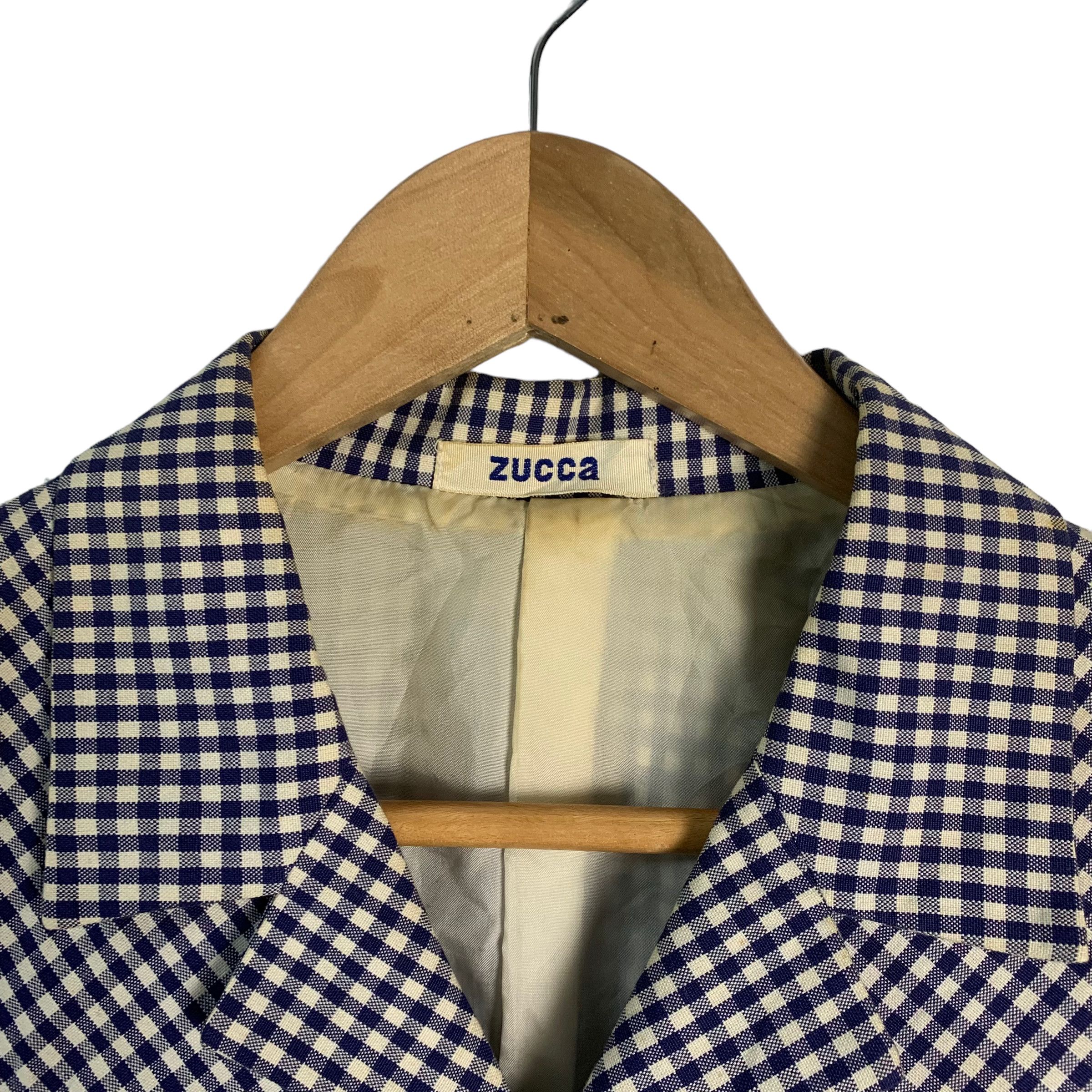 Zucca Zucca Houndstooth Crop Jacket Size M / US 6-8 / IT 42-44 - 5 Thumbnail