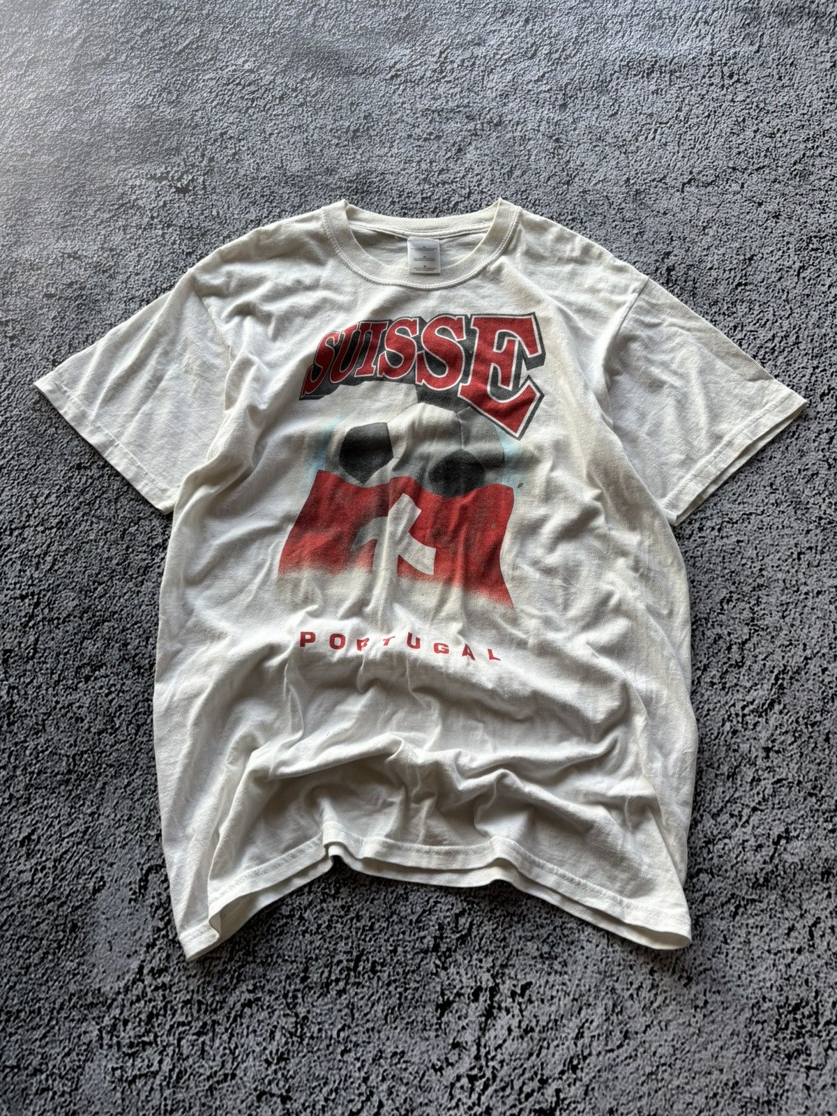 Other RARE 1994 Vintage football T shirt Suisse Size US M / EU 48-50 / 2 - 1 Thumbnail