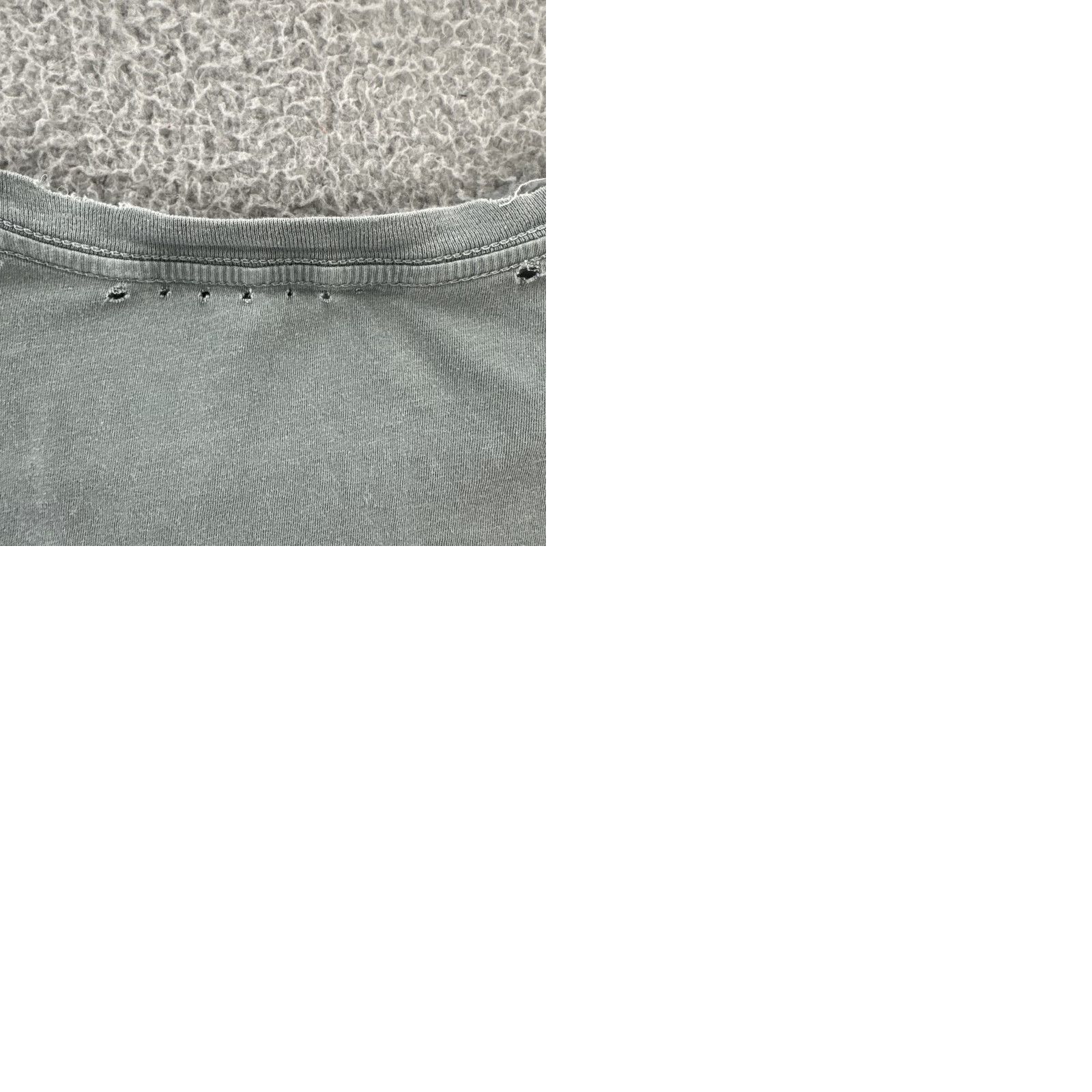 Lululemon VINTAGE Lululemon Studio Distressed Women’s Large Gray Green Graphic Print T Shirt Size L / US 10 / IT 46 - 12 Thumbnail