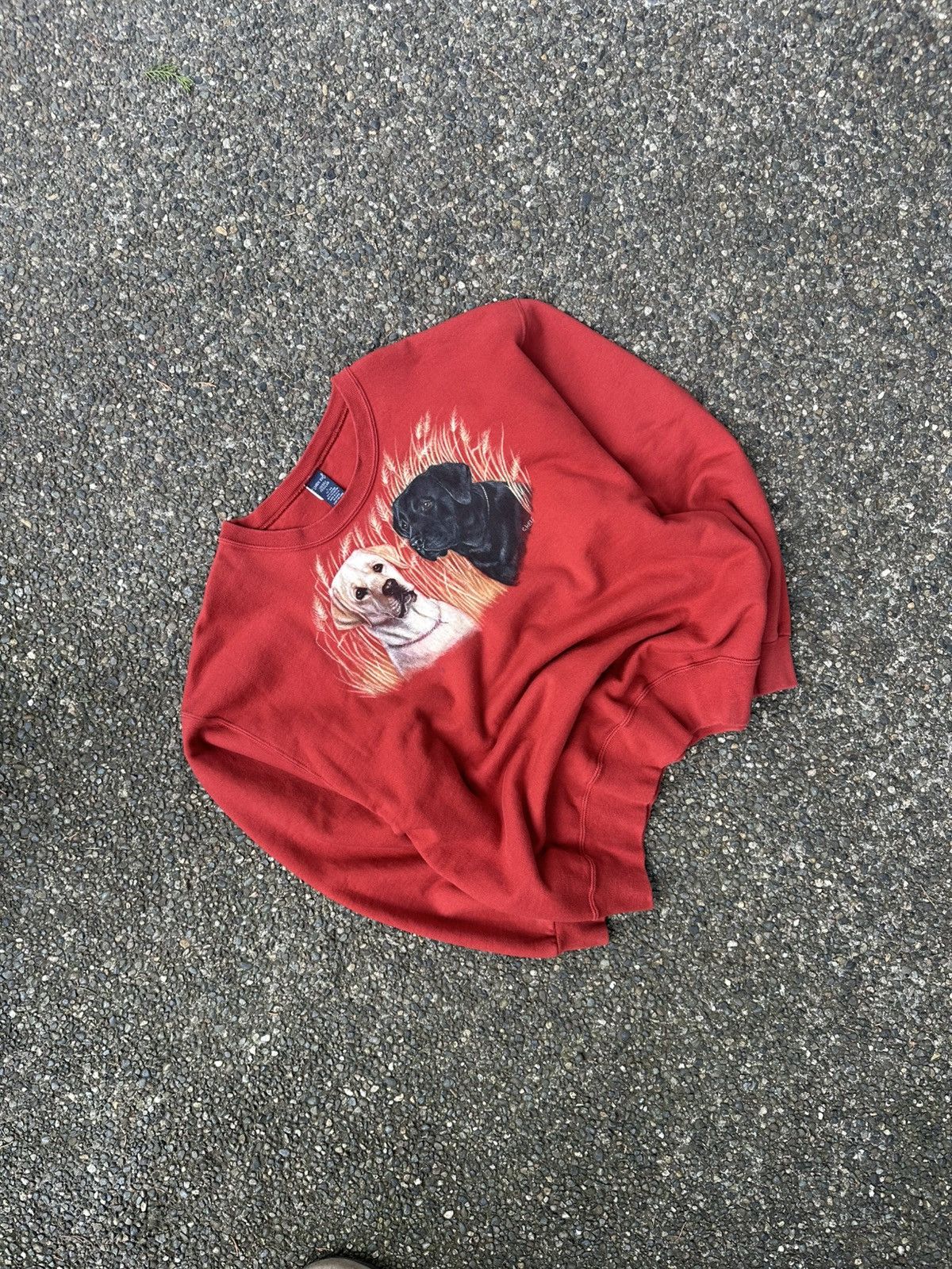 Lands' End Lands’ End Heavyweight Crewneck Size US L / EU 52-54 / 3 - 1 Thumbnail