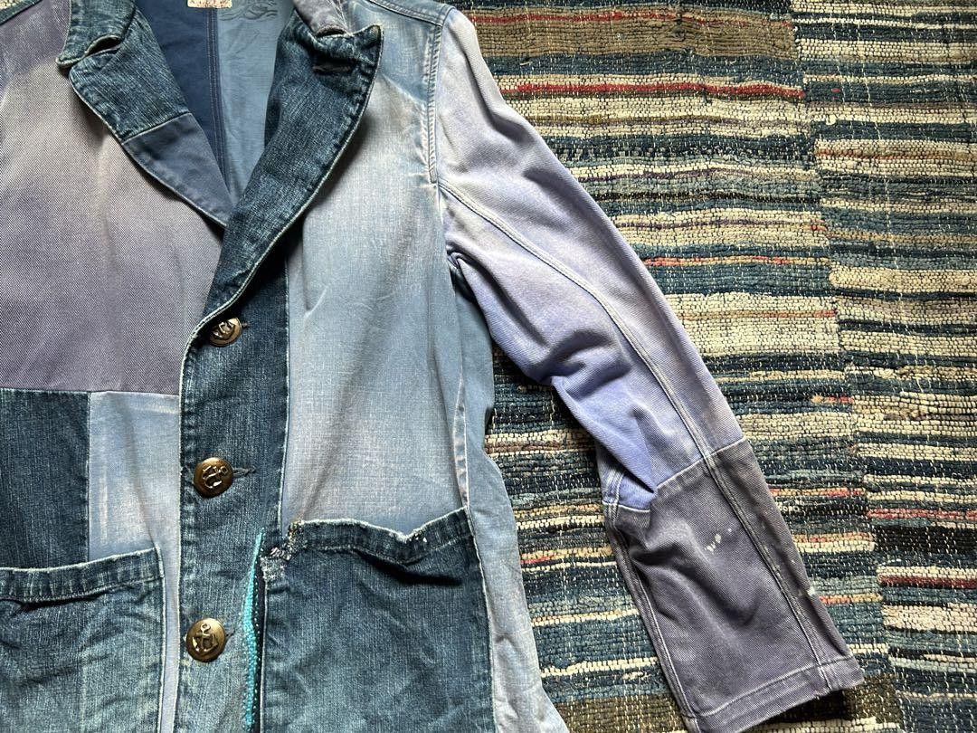 Kapital Kapital Kountry Patchwork Denim Jacket Coverall Size US M / EU 48-50 / 2 - 7 Thumbnail