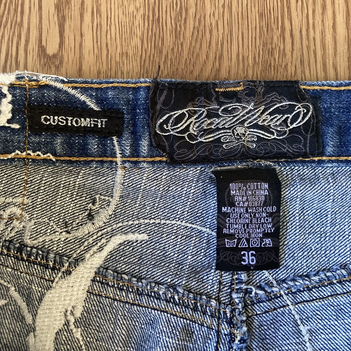 Rocawear Vintage Rocawear Skull Embroidery Baggy Jeans Size US 36 / EU 52 - 7 Thumbnail