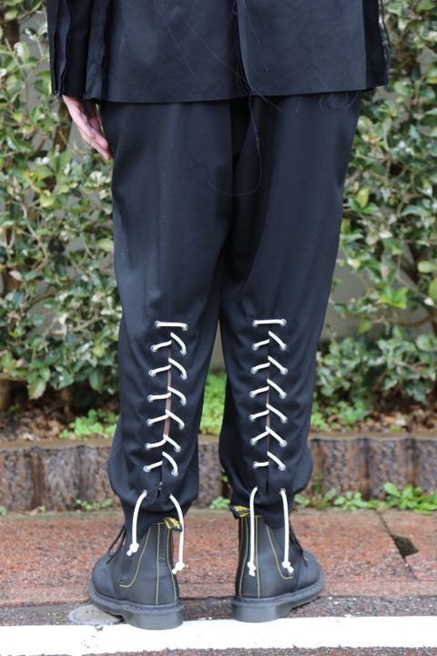 image of Yohji Yamamoto Ss21 Pants in Black, Men's (Size 32)