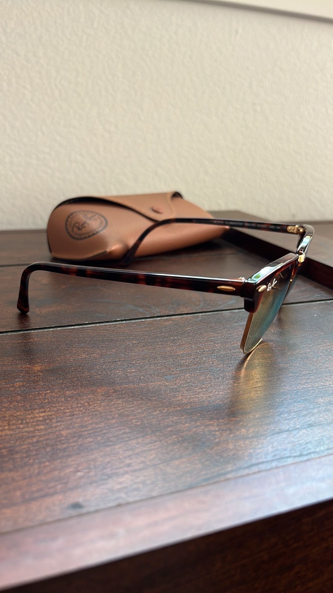 RayBan Ray-Ban Mirrored Clubmaster RB3016 Size ONE SIZE - 4 Thumbnail