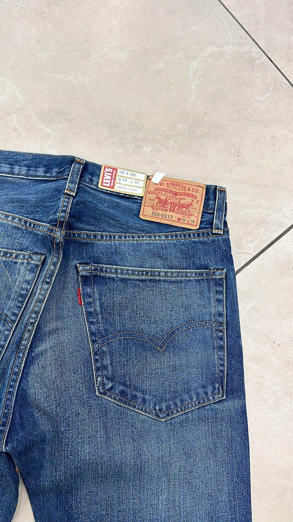 Levi's Vintage Clothing LVC Levi's Vintage Clothing 1967 505-0217 Selvedge Jeans Size US 34 / EU 50 - 6 Thumbnail