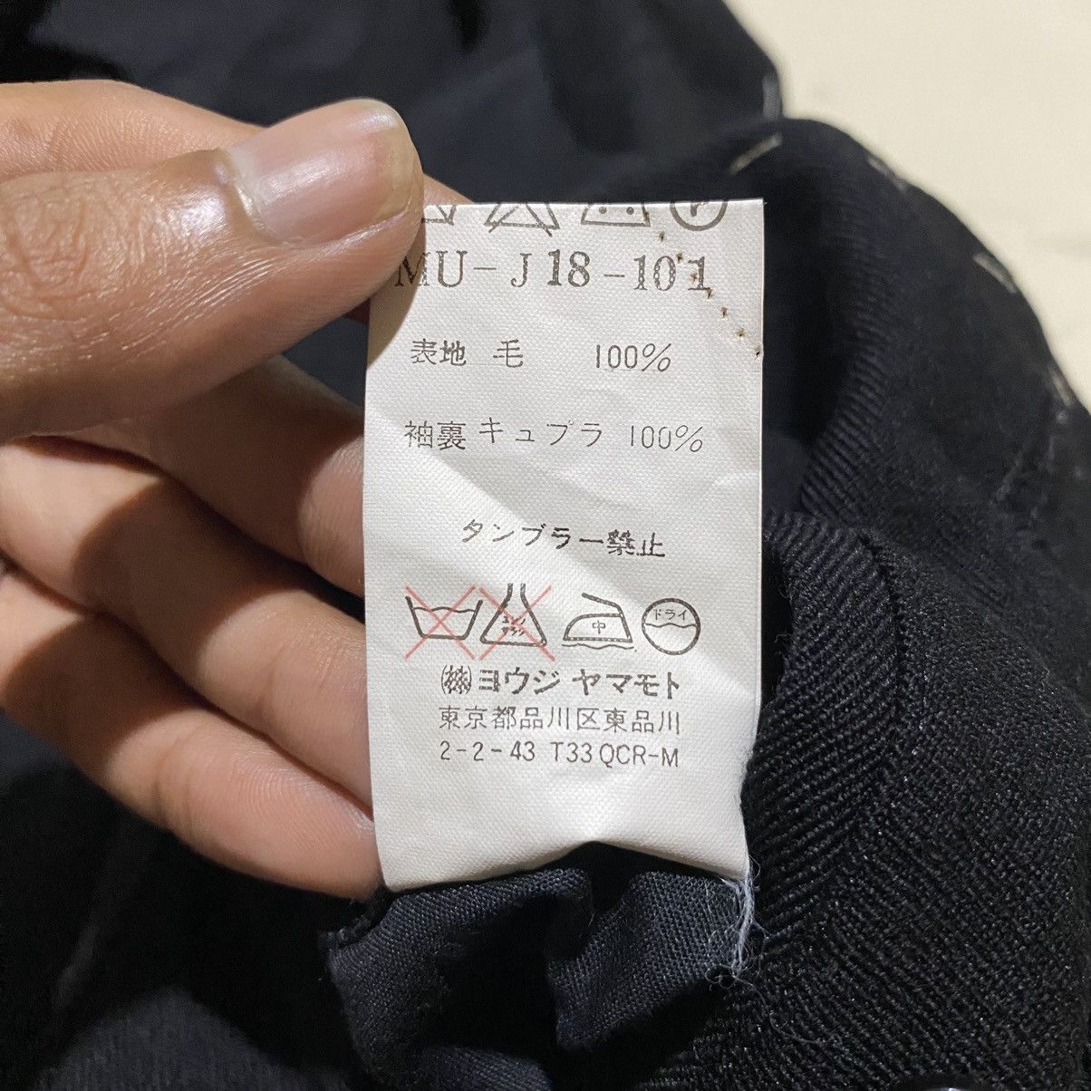 Yohji Yamamoto Y’s For Men Stitch Design Wool Tailored Blazers Size 42R - 9 Thumbnail