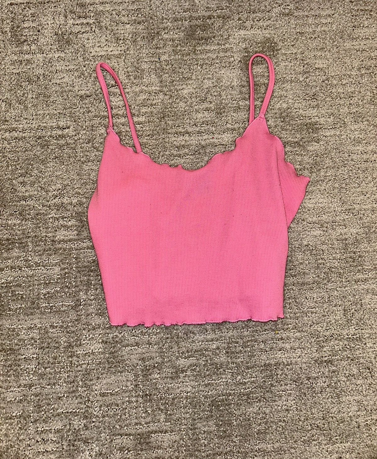 Shein Pink Shein cropped tank top Size XS / US 0-2 / IT 36-38 - 2 Thumbnail