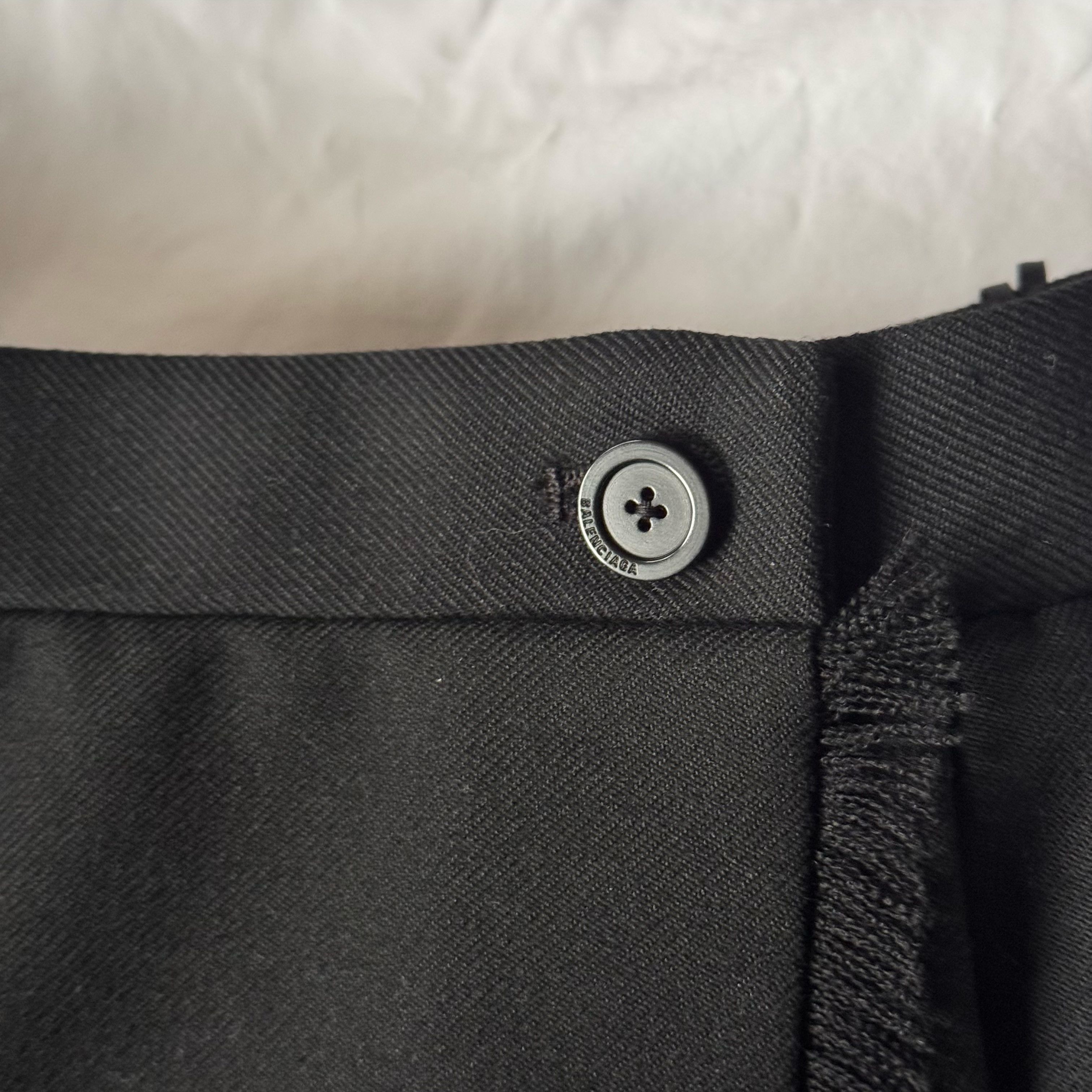 Balenciaga BALENCIAGA pleated miniskirt wool Size 28" / US 6 / IT 42 - 3 Thumbnail