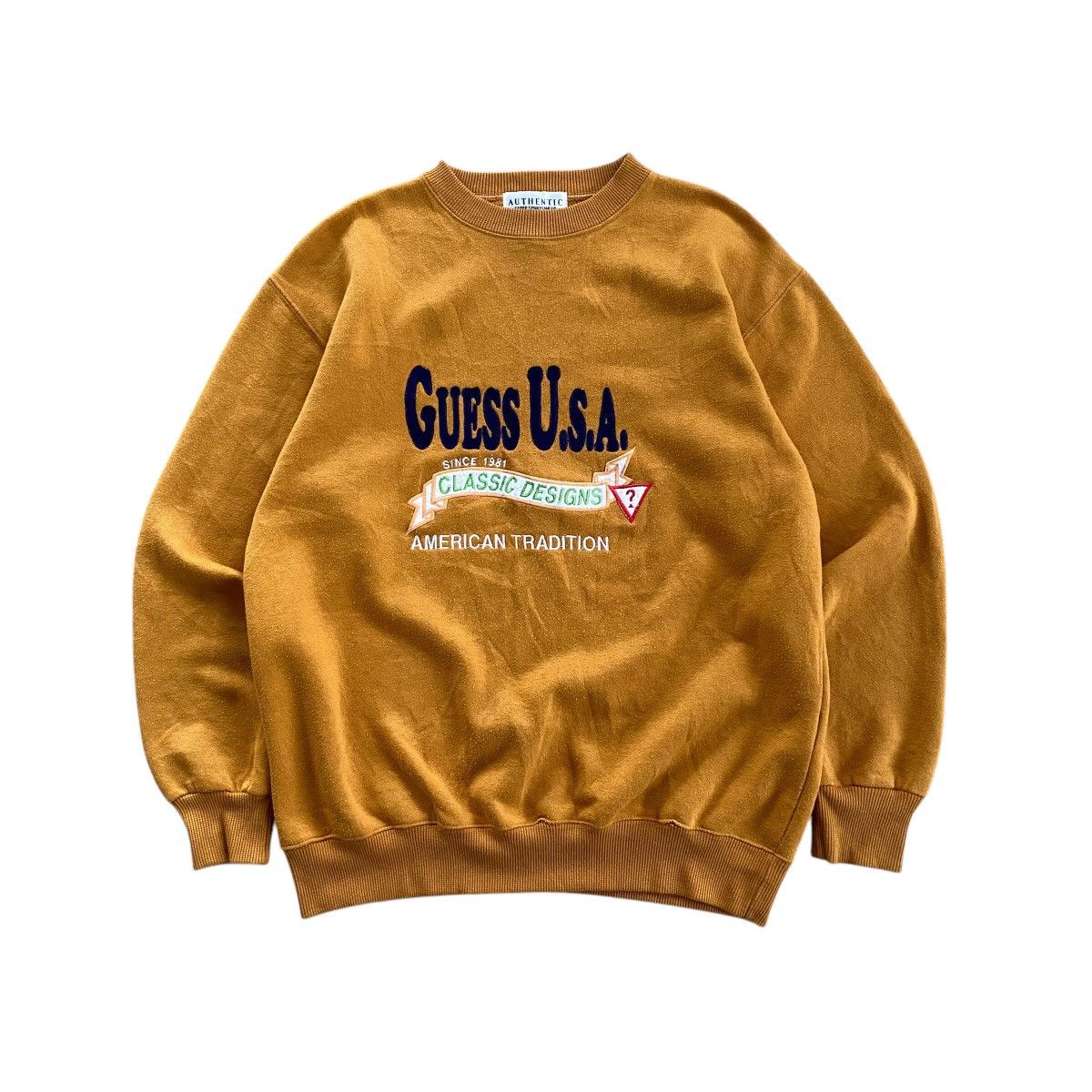 Guess GUESS Classic Embroidery Design Crewneck Sweatshirt Size US S / EU 44-46 / 1 - 1 Thumbnail