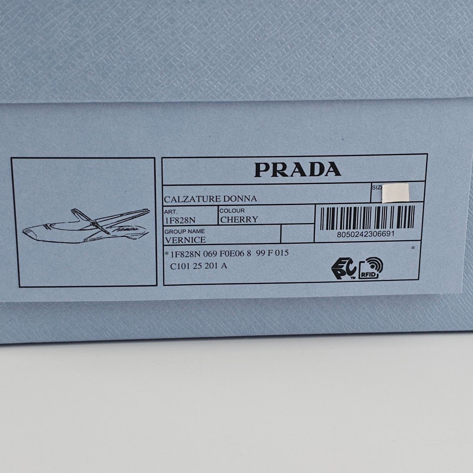 Prada PRADA Red Patent Leather Slingback Ballerinas New & Authent Size US 6 / IT 36 - 8 Thumbnail