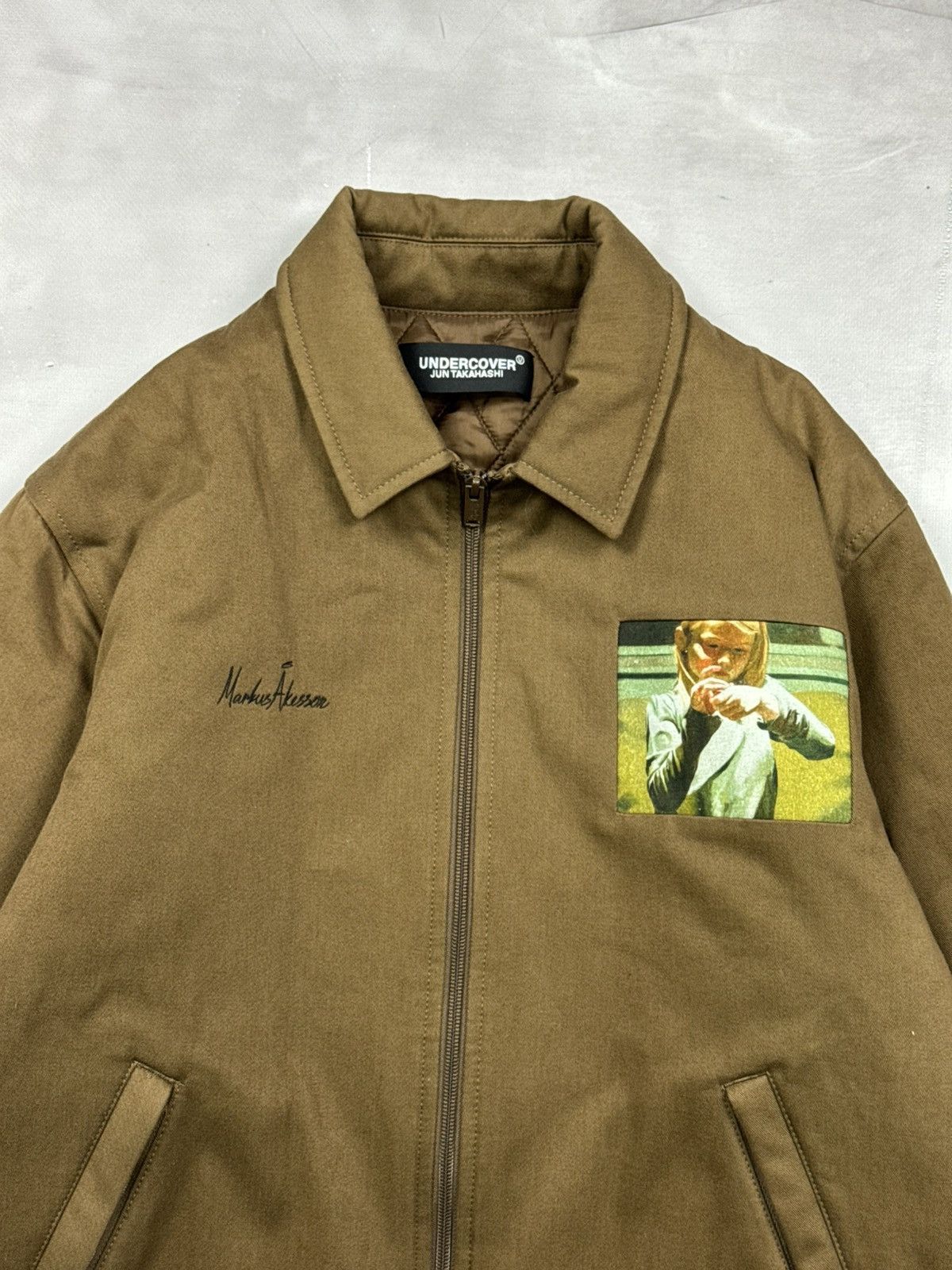 Undercover Fw21 Undercover x Markus Akesson Trucker Jacket(Brown/2) Size US M / EU 48-50 / 2 - 5 Thumbnail