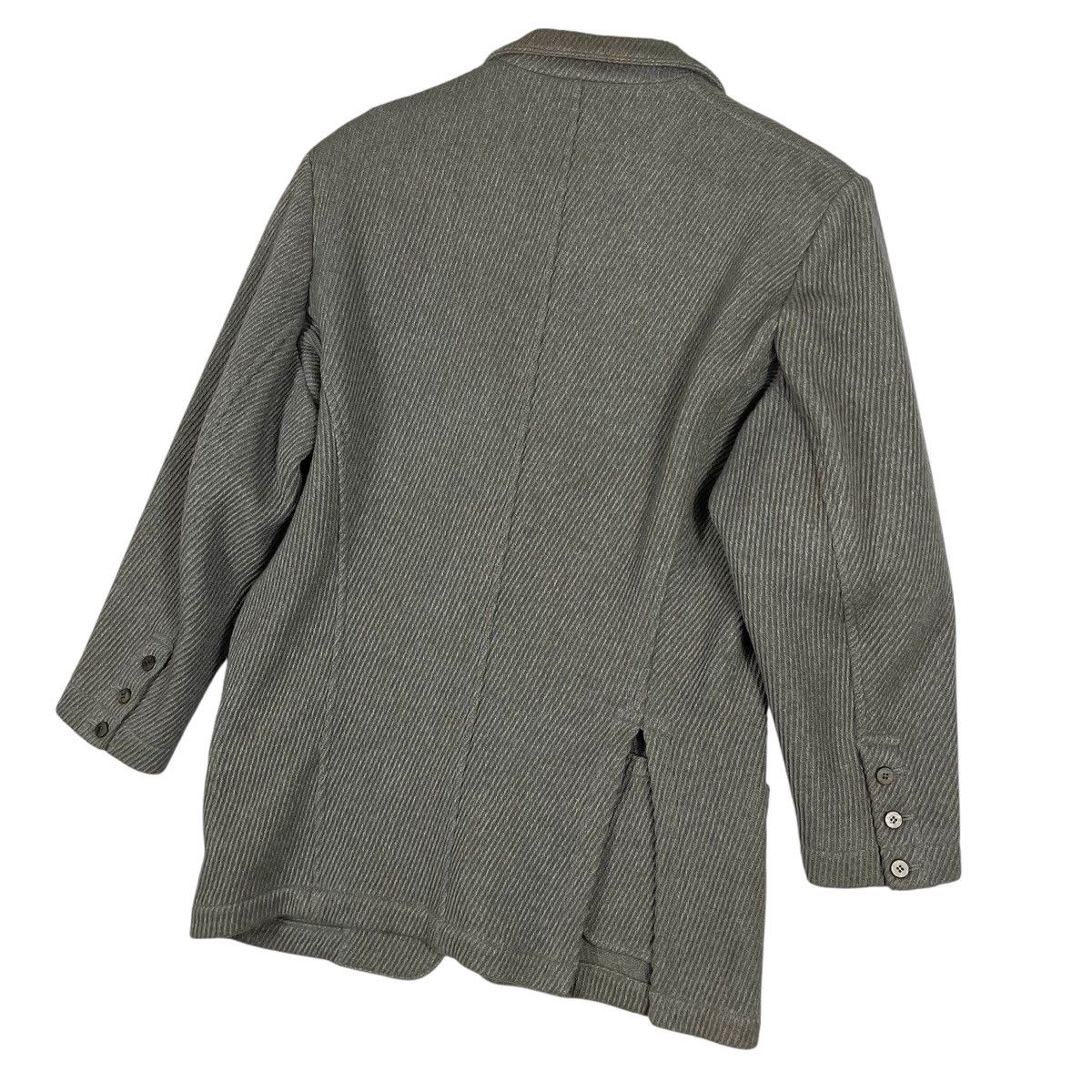 Yohji Yamamoto Vintage Yohji Yamamoto Y's Ribbed Blazer | Archival Japanese Size US M / EU 48-50 / 2 - 9 Thumbnail
