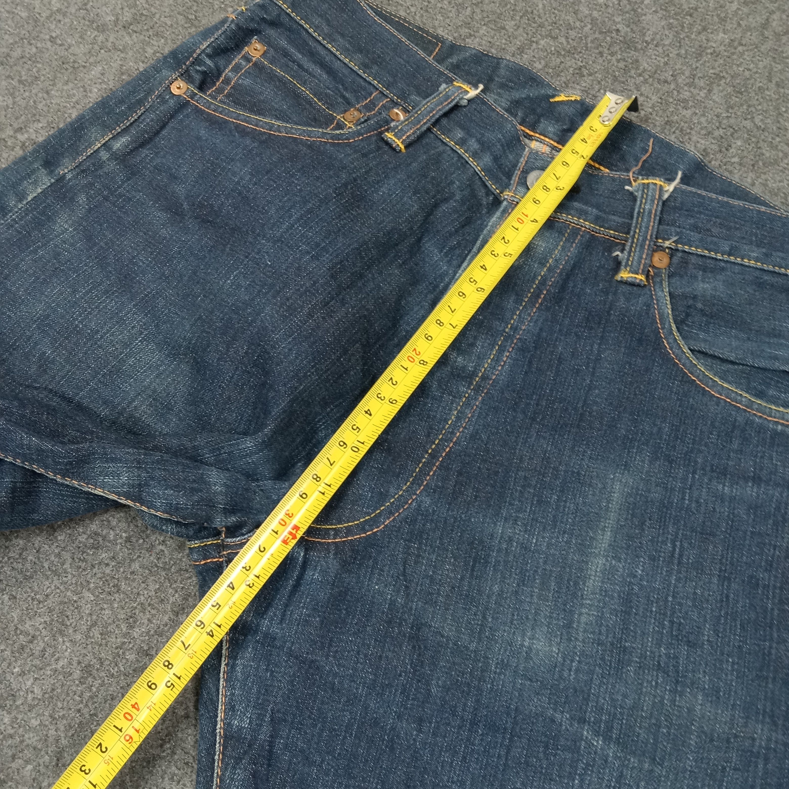 Evisu Evisu Japanese Brand Daicock Custom Art Denim Jeans C228N12 Size US 32 / EU 48 - 9 Thumbnail