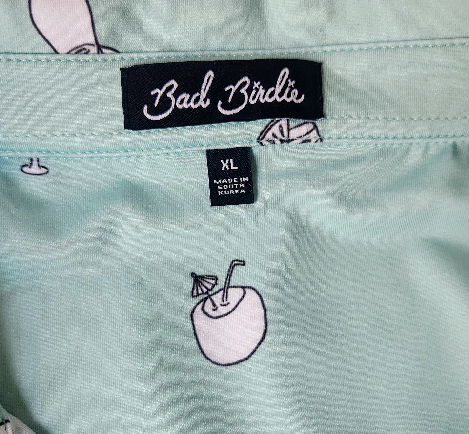 Bad Birdie Bad Birdie Mens Golf Polo Short Sleeve Shirt Pineapple XL Size US XL / EU 56 / 4 - 5 Thumbnail