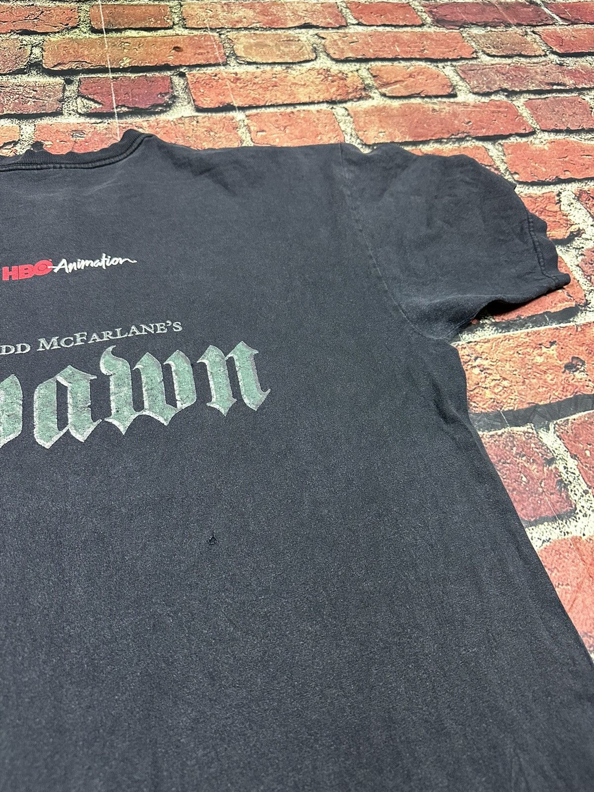 Giant Vintage 90s SPAWN Todd McFarlane HBO Animated Show Comic Tee Size US XL / EU 56 / 4 - 12 Thumbnail