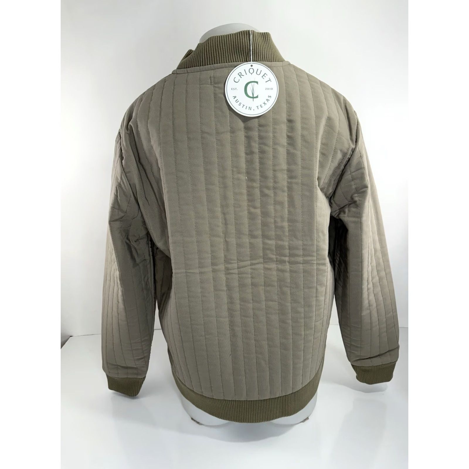 Carhartt Carhartt Style Bomber Jacket L Khaki / Greenish Beige Criquet Austin NEW w TAG Men's Size US L / EU 52-54 / 3 - 3 Thumbnail